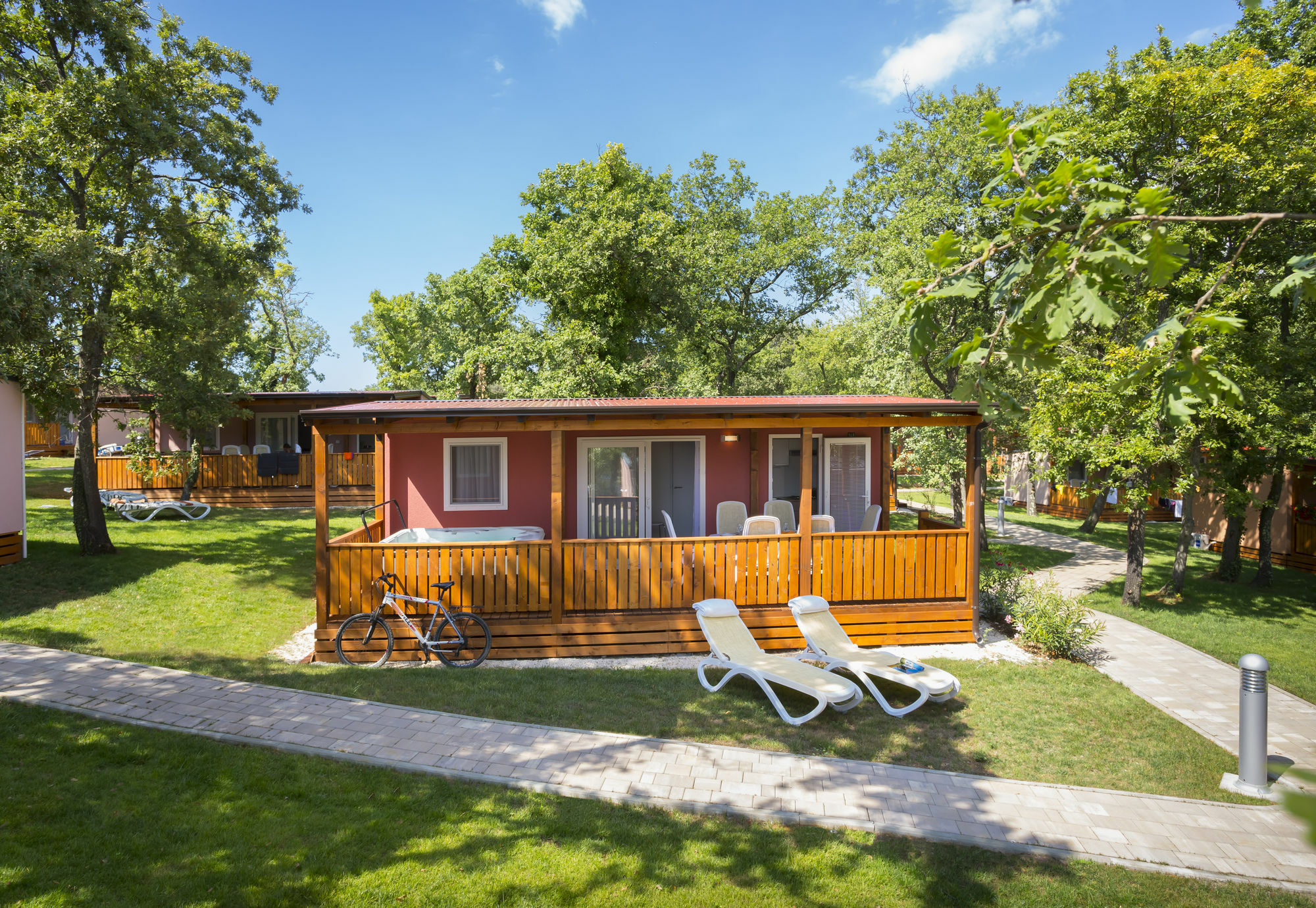 Maistra Camping Valkanela Mobile Homes فونتانا المظهر الخارجي الصورة